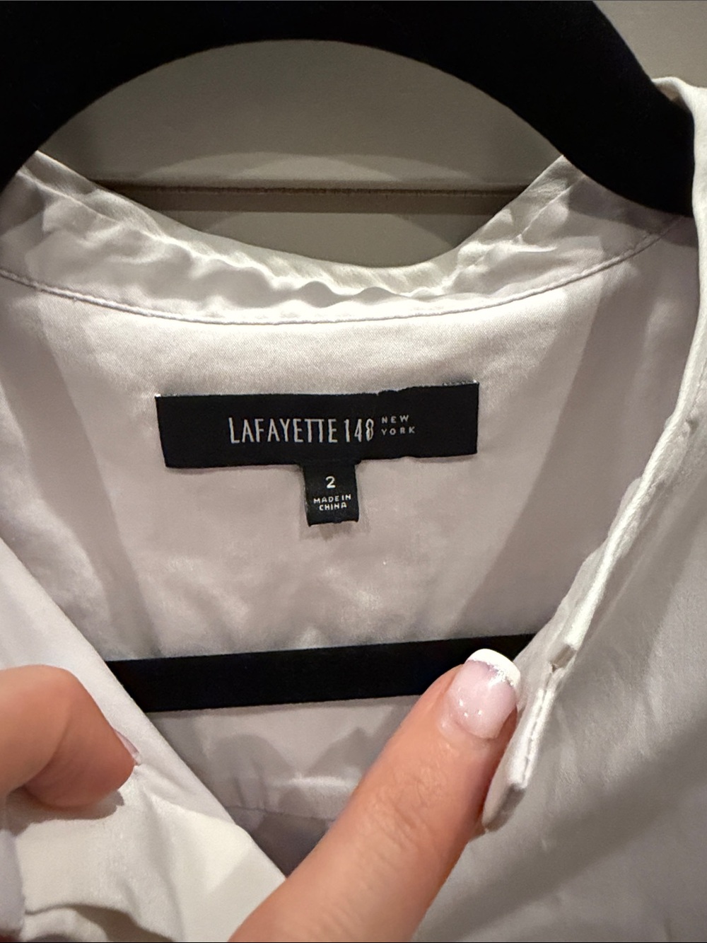 Lafayette 148 Button Down Shirt - Picture 3 of 6